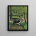 Le Bois de Boulogne - Félix Vallotton — framed artwork on a wall