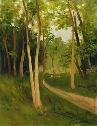 Track In The Bois De Boulogne - Félix Vallotton — artwork view