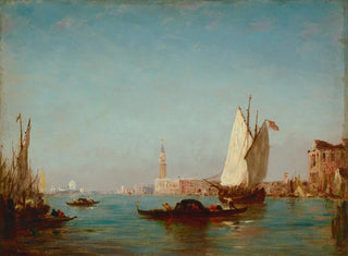 Bassin de Saint-Marc - Félix Ziem — artwork view
