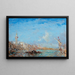 Grand Canal Painting - Félix Ziem — framed artwork on a wall