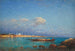 Constantinople painting from the Sea of Marmara - Félix Ziem — artwork view