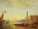 Embarkation at the Quay of the Slaves during a Flood - Félix Ziem — artwork view