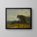 Environs of Barbizon - Félix Ziem — framed artwork on a wall