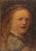 Étude de femme copie d'après Rembrandt - Félix Ziem — artwork view