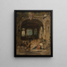 Festival in a Palace in Naples - Félix Ziem — framed artwork on a wall