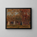 Celebration of the British Embassy in Paris - Félix Ziem — framed artwork on a wall