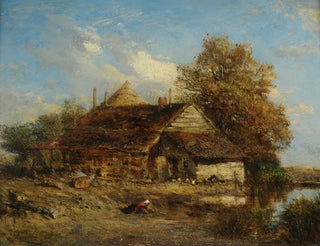 La Chaumière - Félix Ziem — artwork view