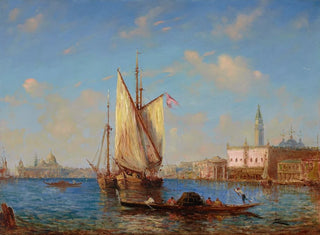 La lagune de Venise - Félix Ziem — artwork view