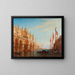 La Place Saint-Marc, flood of 1863 - Félix Ziem — framed artwork on a wall
