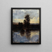 La Seine - Félix Ziem — framed artwork on a wall