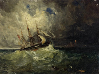 La Tempête - Félix Ziem — artwork view