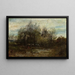 Le Bas-Meudon - Félix Ziem — framed artwork on a wall
