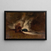 The Duck - Félix Ziem — framed artwork on a wall