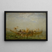 The caique - Félix Ziem — framed artwork on a wall