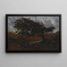 The gust of wind - Félix Ziem — framed artwork on a wall