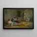 The harem - Félix Ziem — framed artwork on a wall