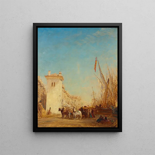 Flix Ziem - Le quai SaintJean Marseille.webp