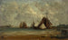 Les sloops de pêche - Félix Ziem — artwork view