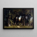 Forest Edge Painting - Félix Ziem — framed artwork on a wall
