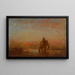 Elephant - Félix Ziem — framed artwork on a wall