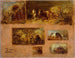 Panel of six cart studies - Félix Ziem — artwork view