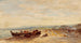 Fishermen in Antibes - Félix Ziem — artwork view