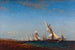 Return of the Fishermen in Martigues - Félix Ziem — artwork view