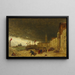 Riva degli Schiavoni Painting - Félix Ziem — framed artwork on a wall