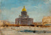 Saint Petersburg Saint Isaac - Félix Ziem — artwork view