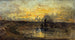 River Turning Painting - Félix Ziem — artwork view