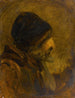 Head of a Man after Rembrandt - Félix Ziem — artwork view