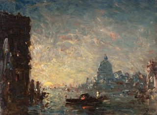 Venice at Sunset - Félix Ziem — artwork view