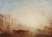 Venice, the Grand Canal at sunrise - Félix Ziem — artwork view