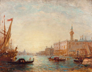 Venice, the Doge's Palace - Félix Ziem — artwork view
