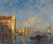 Venice, Church of the Gesuati - Félix Ziem — artwork view