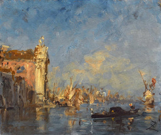 Venice, Church of the Gesuati - Félix Ziem — artwork view
