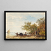 Venice Mazzorbo Painting - Félix Ziem — framed artwork on a wall