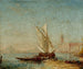 View of Venice with the Doge's Palace - Félix Ziem — artwork view