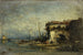 View of Italy the old door - Félix Ziem — artwork view