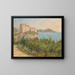 View of the Lovrijenac Fortress in Dubrovnik - Flora Jaksic — framed artwork on a wall