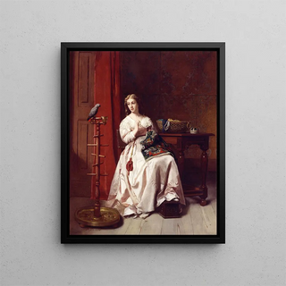 La Tapisserie - Florent Willems — framed artwork on a wall