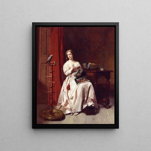 La Tapisserie - Florent Willems — framed artwork on a wall