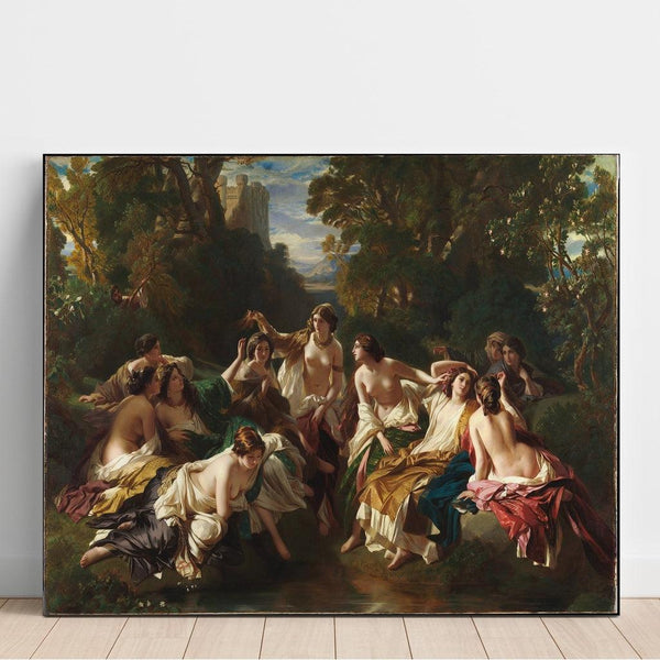Reproduction of the painting Florinda - Franz Xaver Winterhalter