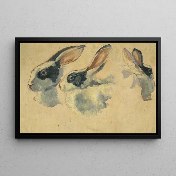 Lapins - Floris Verster — framed artwork on a wall
