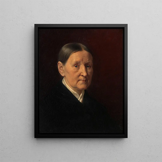 Portrait of a woman - Fodor Petrovitch Tchoumakoff — framed artwork on a wall