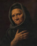 Portrait of an Old Woman - Fodor Petrovitch Tchoumakoff — artwork view