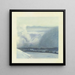 Foehn Painting near Isny - Adolf Jansen — framed artwork on a wall