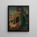 The Nativity - Botticelli School — framed artwork on a wall