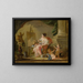 An Allegory of Painting - School of François Boucher — framed artwork on a wall