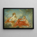 La Muse Clio - School of François Boucher — framed artwork on a wall